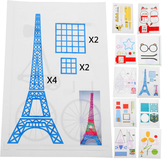 3D Pen Template Book - 20 Sheets